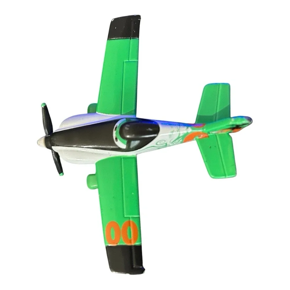 Disney Pixar Planes Zed #00 Racer Diecast Metal 1:55 Scale - Mattel